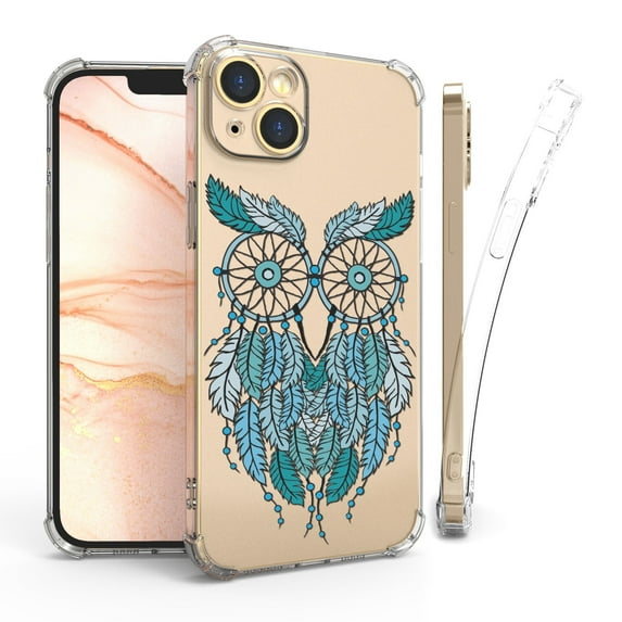 Flex Gel Camera Cover Designed For Apple iPhone 14 Plus 6.7" Case Transparent Clear