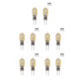 thumbnail image 2 of Toystoory Mini bombilla LED de 2 uds., luces nocturnas emisoras de luz de 360 ​​grados para candelabros, lámparas de mesa, iluminación de armario AC/DC12V blanco cálido 5piezas Toystoory CBP167219, 2 of 5