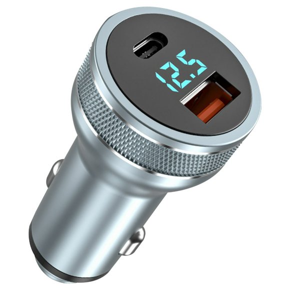 Chargeur de Voiture USB pour 13 12 11 36W Charge Rapide 3.0 Charge Rapide 12v / 24v QC3.0 + PD Chargeur de Voiture USB Allume-Cigare Adaptateur Couleur