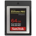 thumbnail image 1 of Tarjeta CFexpress SanDisk Extreme PRO de 64 GB tipo B SDCFE-064G-GN4IN, 1 of 5