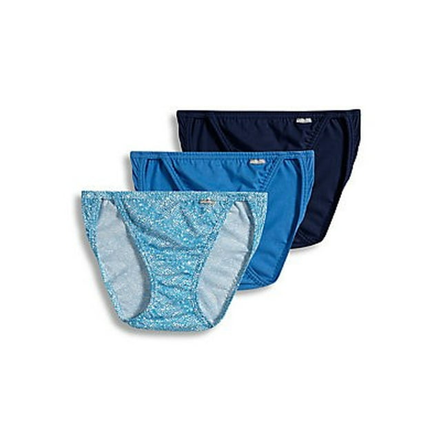 Jockey Elance String Bikini Donna – 3 Pezzi, Nero, Taglia 7 - 5