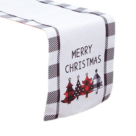

Christmas Table Runner Merry Christmas Dresser Scarf