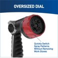 thumbnail image 4 of Orbit 26812 Pro Series 8-Pattern Thumb Control Hose Nozzle Sprayer, 4 of 8