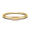 thumbnail image 1 of Bague Empilable Bague Bague Pierre de Naissance - Citrine (November), 1 of 5