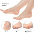 thumbnail image 3 of Prevent Wear Heel Patch Bandages, Practical Adhesive Blister Prevention Pad Fit Well Reduce Friction  for Outdoor, 3 of 7