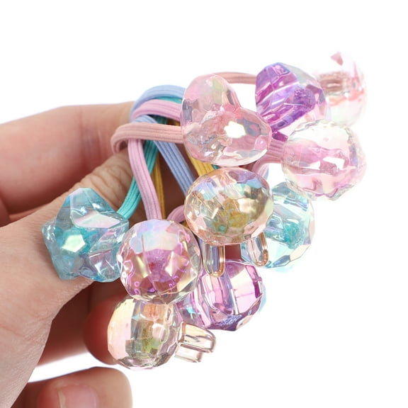 Luxshiny 20Pcs Assorted Color Premium Hair Scrunchies Multi Functional Decorative Hair Ties
