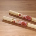 thumbnail image 3 of BambooMN Premium Reusable Japanese Bamboo Chopsticks, Floral Print, 9.5 inch - Red - 12 Pairs, 3 of 5