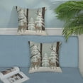 thumbnail image 4 of Winter Pillow Covers 20x20 Snowflake Wildlife Deer Decor Throw Pillows Case for Couch White Brown Tree Christmas Indoor Outdoor Decorative Cushion Cases for Sofa Bed Decorations Set of 2, 4 of 5