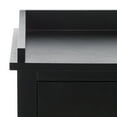 thumbnail image 3 of Safavieh Astaroth Traditional Wood End Table, Matte Black, 3 of 12