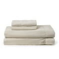 thumbnail image 2 of Mellanni 100% Flax Linen 4-Piece 135 GSM Natural Linen Sheet Set, King - Deep Pocket, 2 of 9
