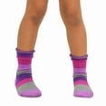 thumbnail image 5 of Teehee Socks Little Kids Girls Cotton Crew Socks, Assorted Colors (6-Pack), 5 of 7