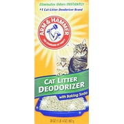 Arm & Hammer Cat Litter Deodorizer with Activated Baking Soda 20 oz (Pack of 4)