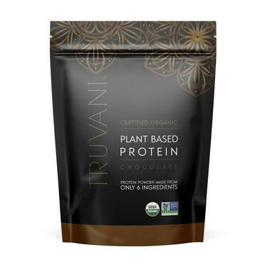 Truvani Vegan Protein Powder - Chocolate Protein Shake Mix - 10 Servings