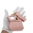 thumbnail image 5 of Unique Bargains 1 Pc Handbag Charms Keychains Flower Mirror Bag Accessories Pink, 5 of 6