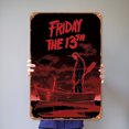 thumbnail image 3 of Placa Metal Vintage Viernes 13 Pintura Hierro Rectangular 30x40cm, 3 of 9