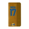thumbnail image 2 of Keyscaper Puka Nacua Brown Los Angeles Rams Folio iPhone Case, 2 of 7