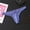 Gray, variant on Men's Ice Silk Thread Underpants T Pants, Solid Color, Breathable G-string Pants Blue 6(L)