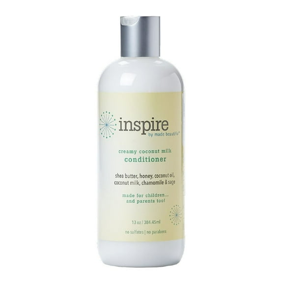 Inspire by Made Beautiful Creamy Coconut Milk Conditioner, 13 Oz