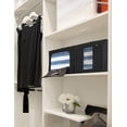 thumbnail image 5 of Set 2 Cajas Organizadoras Multiusos AGBOX Negro 42x60x40 cm | Contenedores Grandes para Almacenaje con Tapa | Organizadores de Hogar Apilables, 5 of 5