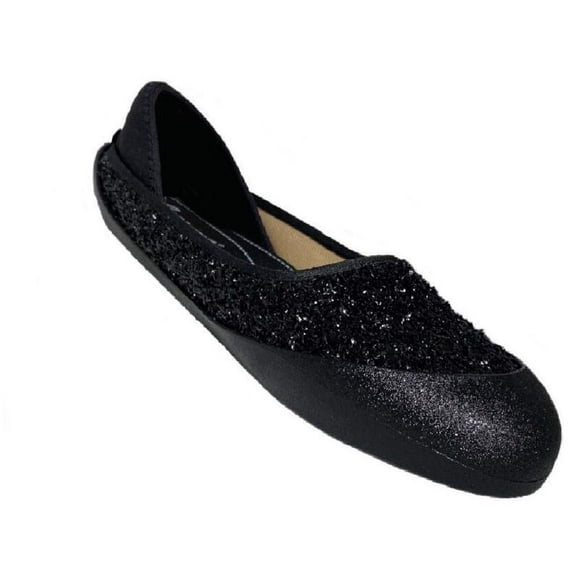 Balerina para dama Roommie Negro party 25 CM Doble Suela