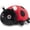 Ladybyg-Red & Black, variant on MaoGoLan Giant Glowing Ladybug Stuffed Animal Soft Plush Pillow Toy