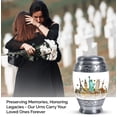thumbnail image 4 of 7 Wonders Of The World Urns For Adult Ashes Women, Ashes Urn, Ashes Keepsake Urns for Human Ashes Adult Men, Mini Urns For Ashes, Small Urn for Ashes, Burial Funeral Memorial Urns Ashes Male, 3 Inch, 4 of 5