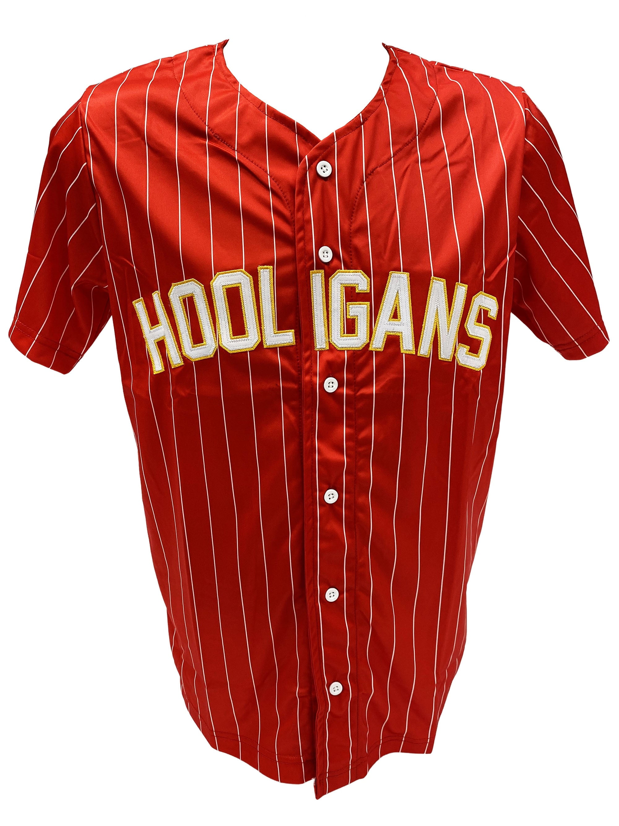 Bruno Mars24K-Magic フーリガンズ ベースボールシャツ 赤 Bruno Mars 24K Hooligans Baseball Jersey Magic Red Men's