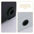 thumbnail image 3 of 200 Pcs Cable Snap Bushing The Wire Washers Desk Hole Grommet Electrical Organizer Nylon Office, 3 of 6
