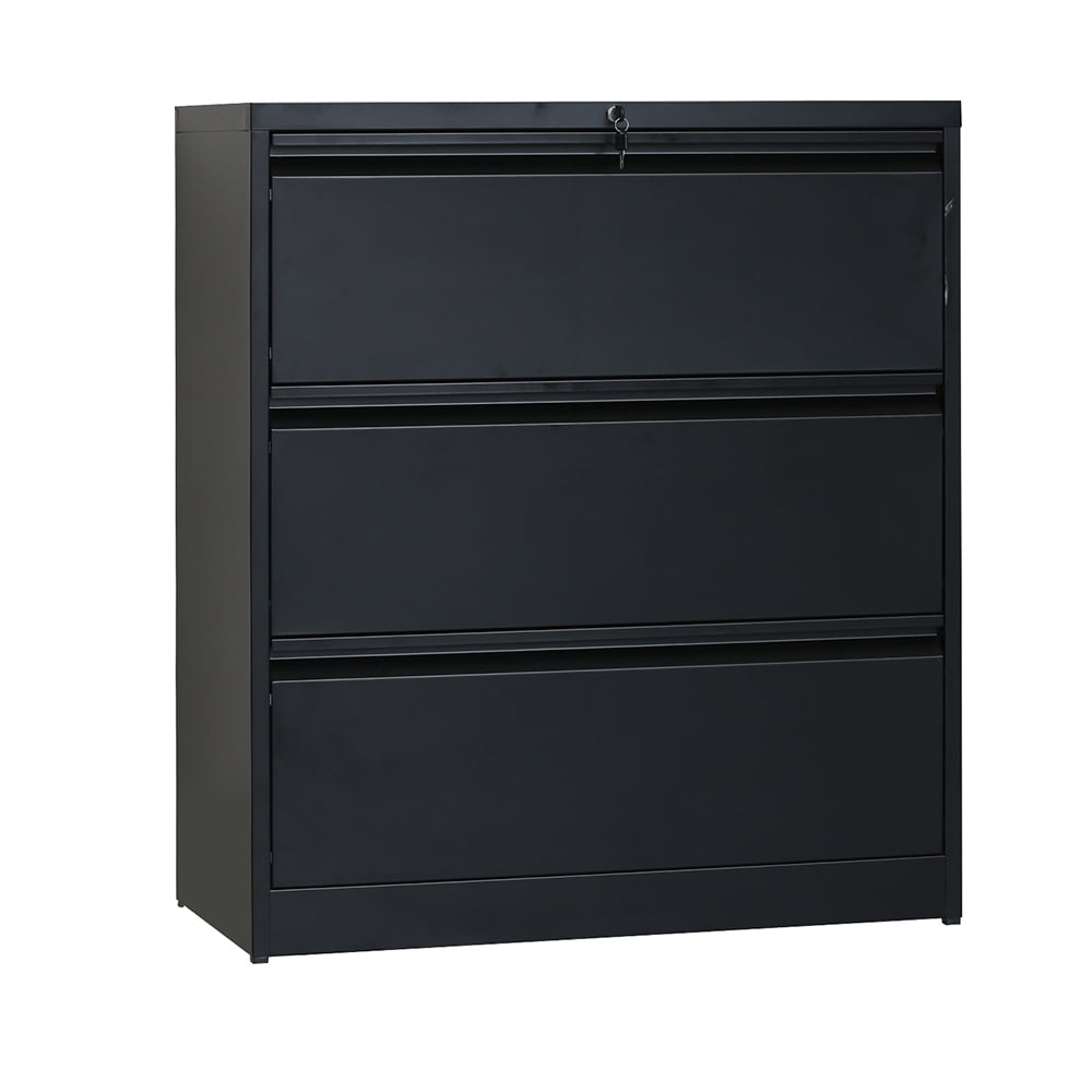 Lowestbest 3 Drawer Lateral File Cabinet, Heavy-Duty Metal ...