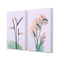 thumbnail image 2 of Neon Reeds Purple Green Flower 16" x 20" Painting Canvas Art Print, by Stupell Home Décor, 2 of 4