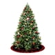 thumbnail image 5 of Falda para árbol de Navidad | Collar para árbol navideño | Cubierta festiva para la base del árbol | Envoltura decorativa para árbol de Navidad | Adornos navideños | Tamaños: 76 cm, 90 cm, 122 cm, 5 of 7