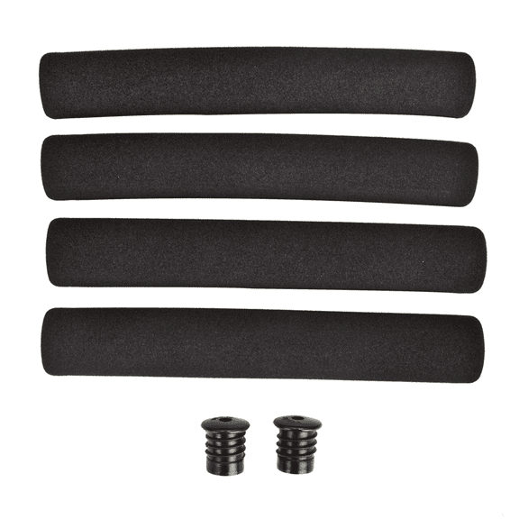 Sunlite Road Foam Grip Set Black 4x 215mm