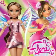 Winx Club FLORA Fairies 10.5 Fashion Doll by Playmates Toys