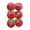 Red, variant on Xmas Silk Thread 6Pcs 6CM Sequin Baubles With Hooks And Strings For Xmas Wedding Party Holiday DIY Hanging Glam Decorations for Home Ornament String Loops Large Beads for Crafts Light Sticks for