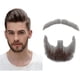 thumbnail image 1 of Fake Beard Realistic 100% Human Hair Full Hand Tied Goatee Brown For Men Makeup Entertainment/drama (hz06), 1 of 5