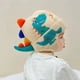 thumbnail image 5 of Gorro para niños, otoño e invierno, lindo y súper lindo gorro de lana de punto con dinosaurio para niños y niñas, protección para los oídos a prueba de viento, gorro grueso y cálido, 5 of 6