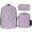 Color-3, variant on Sweet Summer Treats Pattern 3Set Bags for TeenCasual Women Backpack Bookbag for Student