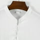 thumbnail image 5 of Playeras Elvqul Hombre Blanco Liso Casuales Manga Corta Cuello Redondo, 5 of 8