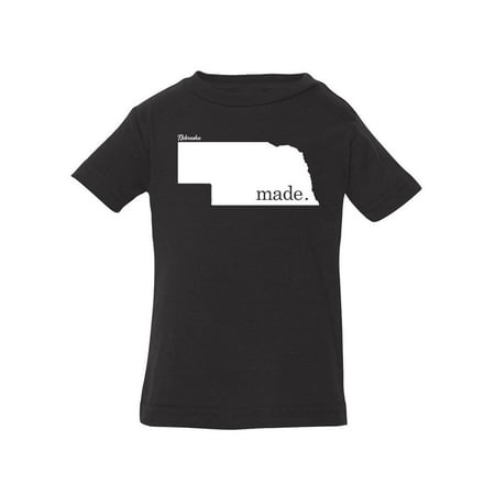 

Made In Nebraska T-Shirt Infant -Smartprints Designs 24 Months