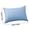 thumbnail image 3 of Outdoor Waterproof Pillow Cover - Modern Solid Color Cushion Protector, Durable Weather-Resistant Fabric, Patio Furniture Backrest Cover, JKODE, 3 of 9
