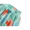 thumbnail image 3 of Cooltree Girl Summer Skort - Breathable Kids Skirt with Tropical Leaf Print & Built-in Safety Shorts Size 16, 3 of 7
