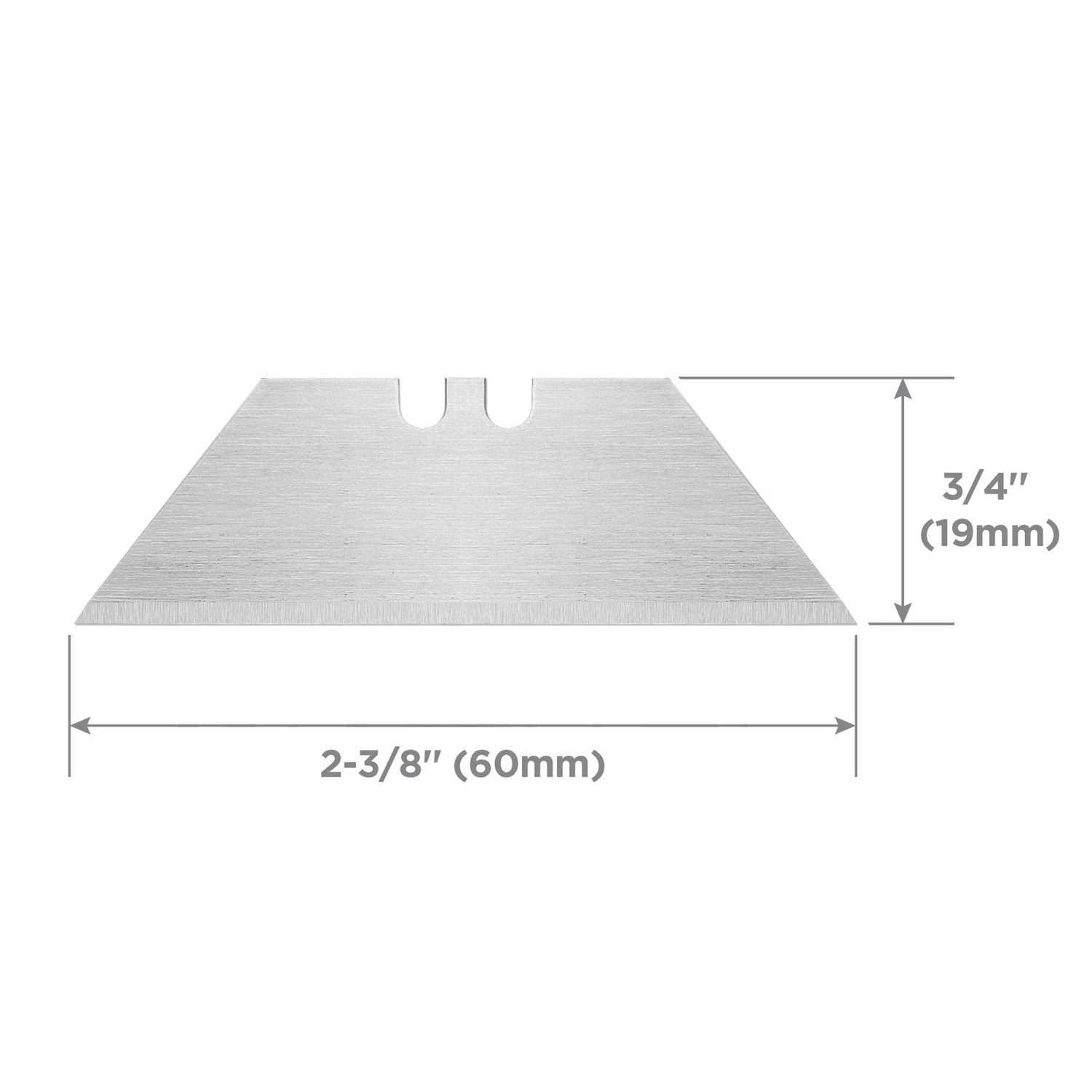 Swiss Tech Lames utilitaires - paquet de 5 Acier SK5, très résistant