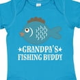 thumbnail image 4 of Inktastic Grandpa's Fishing Buddy Little Fisher Boys or Girls Baby Bodysuit, 4 of 5