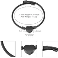 thumbnail image 3 of Cremation Bracelet for Ashes Memorial Jewelry Stainless Steel Heart Shape Urn Pendant Chain Ashes Holder Funeral Keepsake, 3 of 6