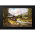 thumbnail image 2 of Weber, Max 14x10 Black Modern Framed Museum Art Print Titled - ABANDONED MILL, 2 of 5
