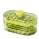 thumbnail image 1 of Bandeja para hacer cubitos de hielo, caja de molde para prensa doméstica, alta capacidad, grado alimenticio con tapa para congelador, refrigerador, verde, 1 of 10
