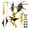 B, variant on T13 Action Figure Set,Dummy 13,Articulated Robot with Demon Wings, Titan 13 Robot,Mision 13,t13 Action Figure Accessories(Assembly Completed)