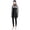 Black, variant on MuXiKeJi Clothes Womens Swimsuits Reversible Modest Swimwear Full Coverage Rash Guard One Piece Bathing Suits