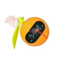 thumbnail image 1 of <p>Self Rotating Cat Toy, Flexible Branch Orange Intelligent Sensor Electric Smart Jumping Ball  For Indoor</p>, 1 of 7