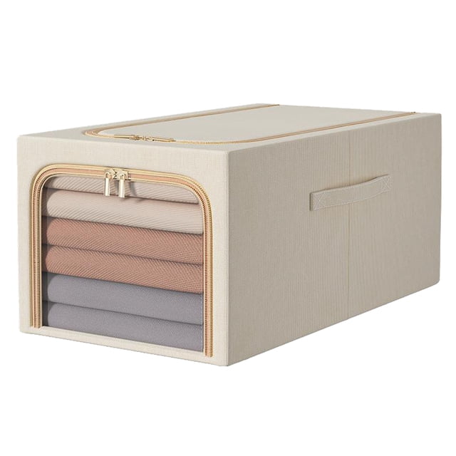 Clothes Storage Bin,Clothes Storage Bag 50L Clothing Storage Box L Clothes Storage Bin Convenient Use